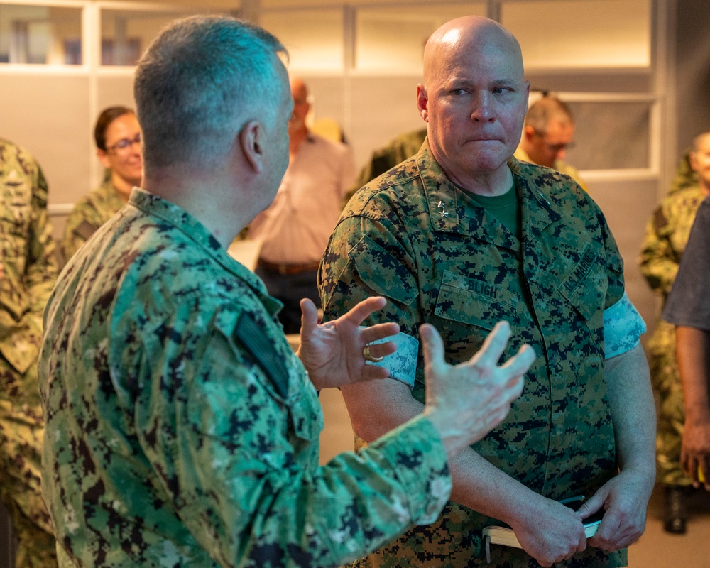 Judge Advocate General of the Navy Visits CNRC