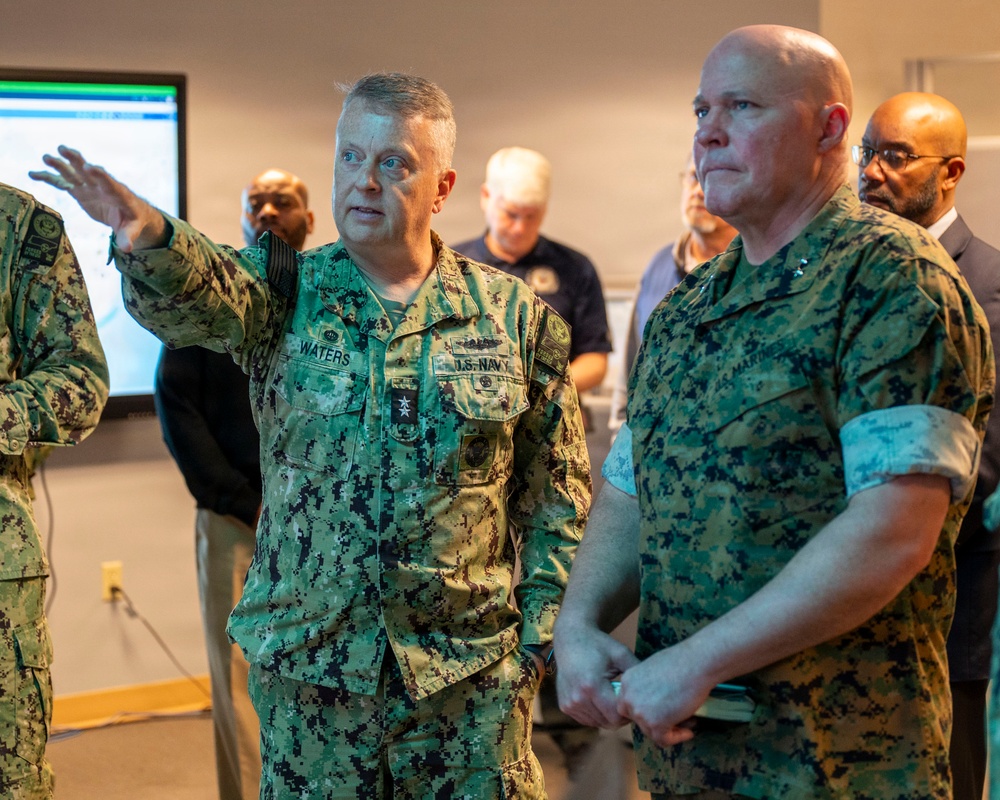 Judge Advocate General of the Navy Visits CNRC