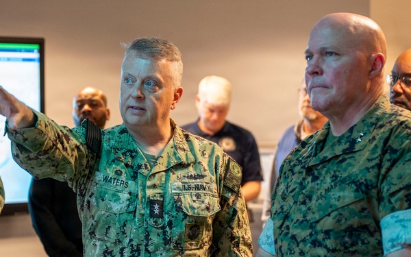Judge Advocate General of the Navy Visits CNRC