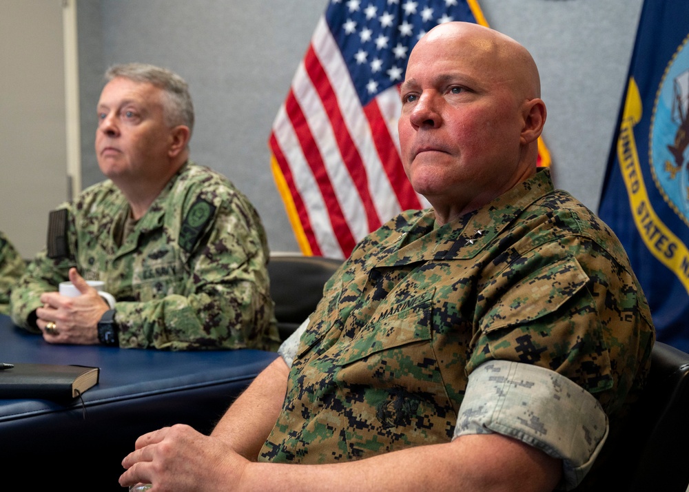 Judge Advocate General of the Navy Visits CNRC