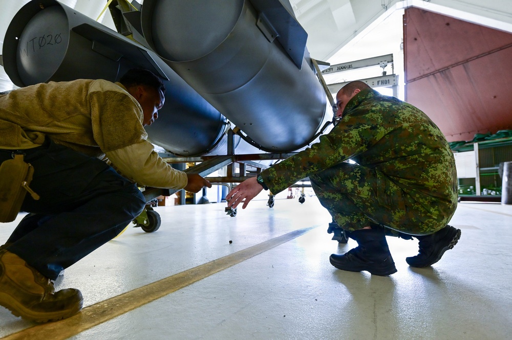 31st MXG partners with Bulgarian air force for readiness training