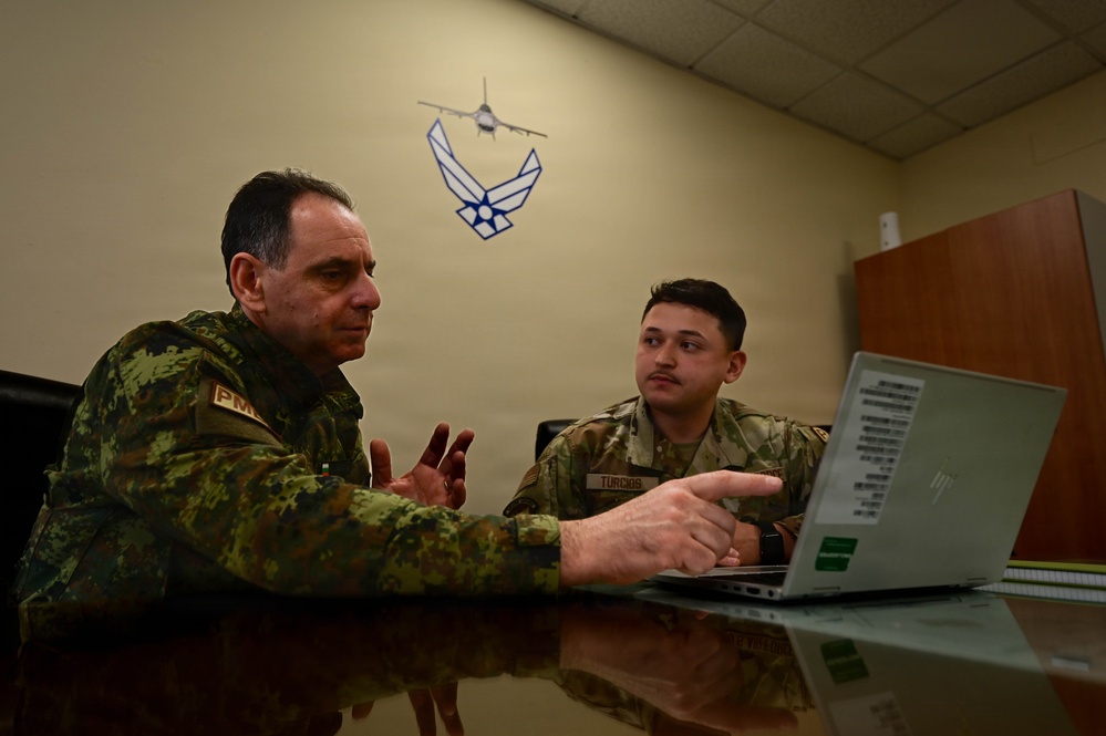 31st MXG partners with Bulgarian air force for readiness training