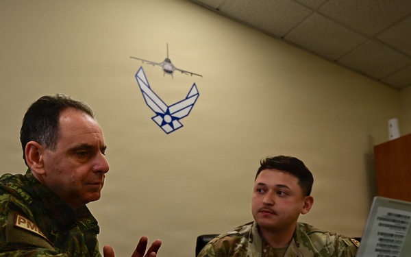 31st MXG partners with Bulgarian air force for readiness training