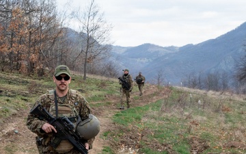 Latvian contingent helps ensure freedom of movement in Kosovo