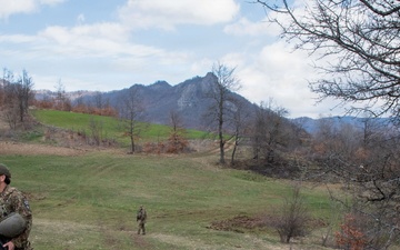 Latvian contingent helps ensure freedom of movement in Kosovo