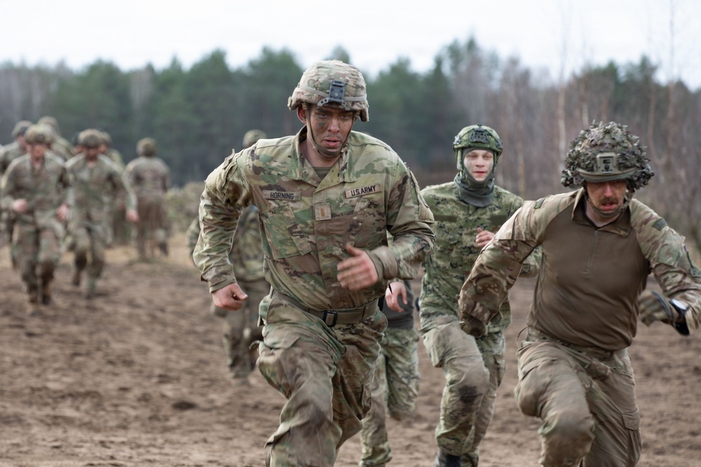 Three challenging days: U.S. and NATO Forces finish the Cavalry Spur Ride