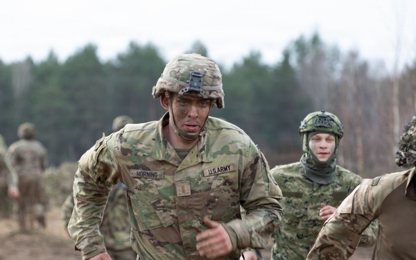 Three challenging days: U.S. and NATO Forces finish the Cavalry Spur Ride