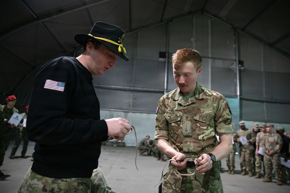 Three challenging days: U.S. and NATO Forces finish the Cavalry Spur Ride