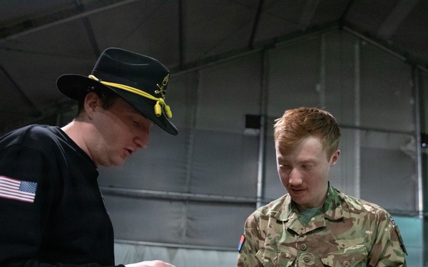 Three challenging days: U.S. and NATO Forces finish the Cavalry Spur Ride