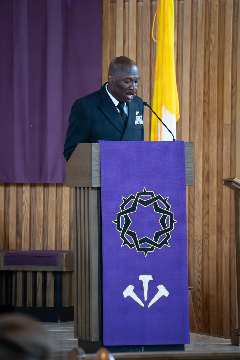 U.S. Navy Chaplain Retires After 34 Years of Service
