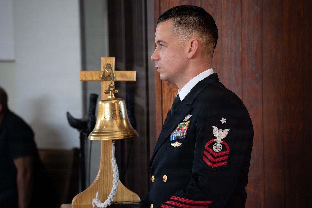 U.S. Navy Chaplain Retires After 34 Years of Service