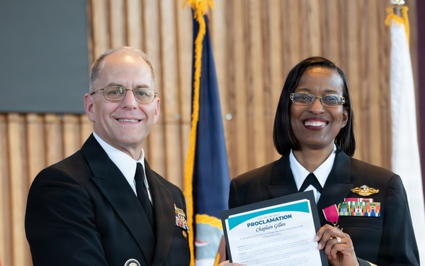 U.S. Navy Chaplain Retires After 34 Years of Service