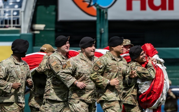Team Andrews supports Washington Nationals opening day