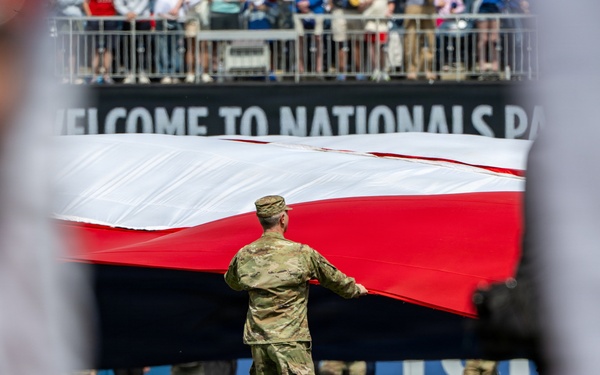 Team Andrews supports Washington Nationals opening day