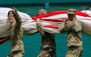 Team Andrews supports Washington Nationals opening day