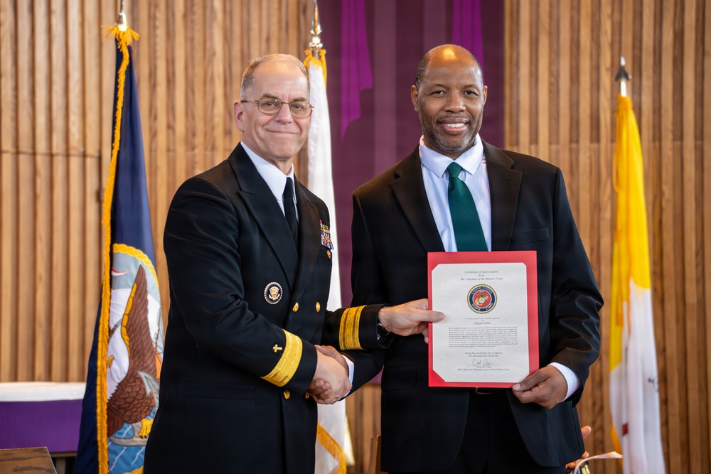 U.S. Navy Chaplain Retires After 34 Years of Service