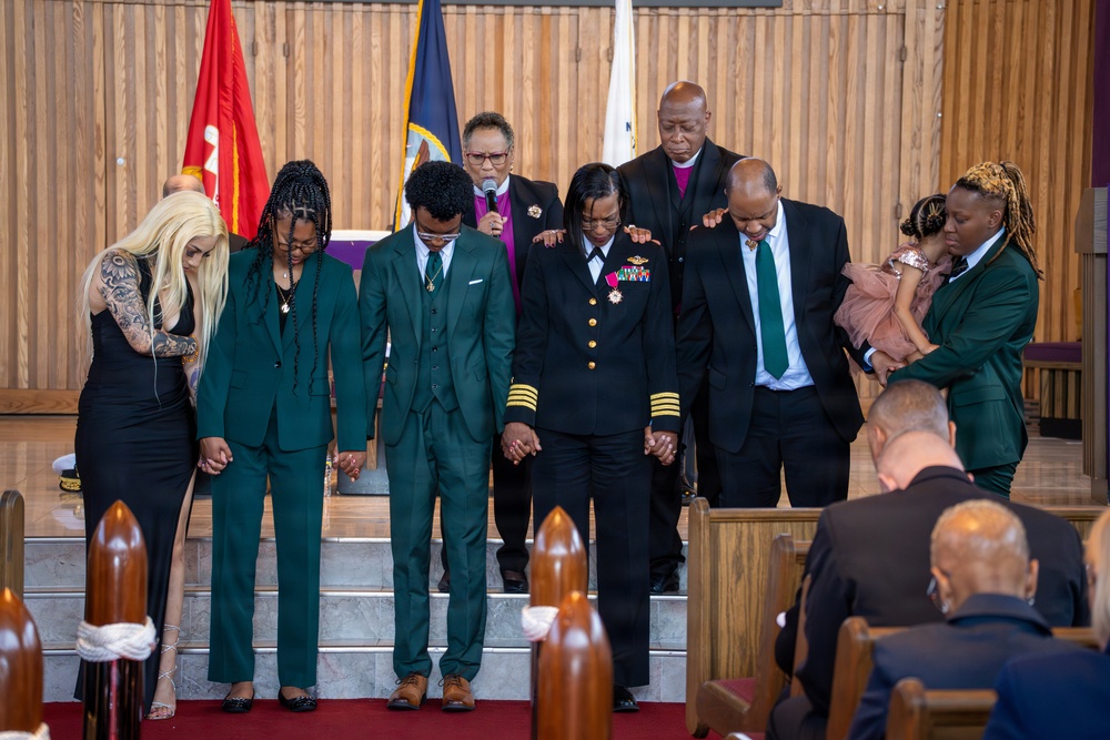 U.S. Navy Chaplain Retires After 34 Years of Service