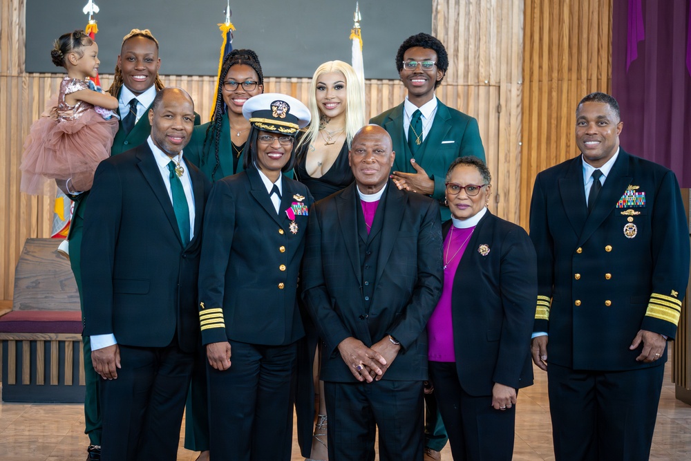 U.S. Navy Chaplain Retires After 34 Years of Service