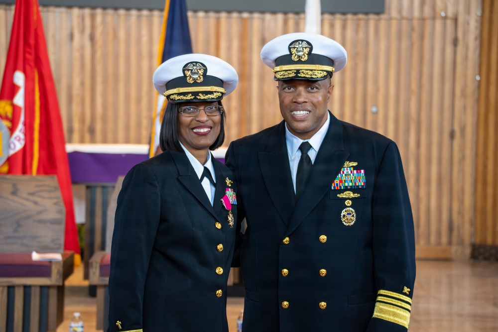 U.S. Navy Chaplain Retires After 34 Years of Service