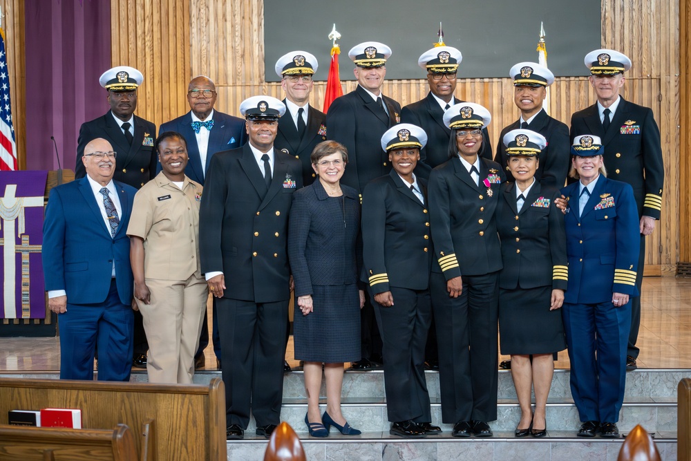 U.S. Navy Chaplain Retires After 34 Years of Service