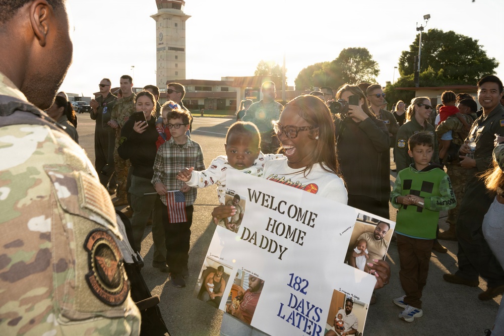 Travis welcomes Airmen home