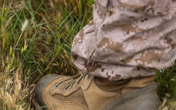 CLR-1 Marines participate in rifle qualification tables 3-6 range