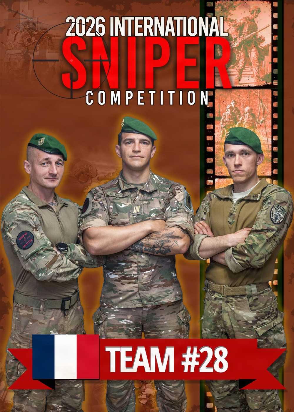 2026 International Sniper Competition - Team Photos