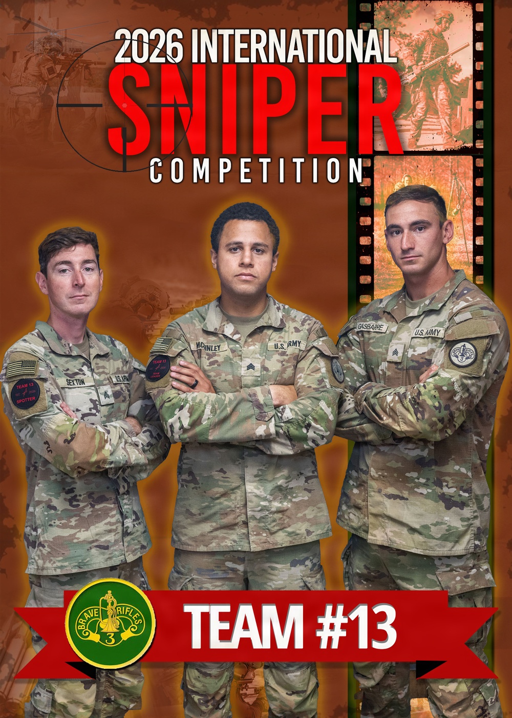 2026 International Sniper Competition - Team Photos