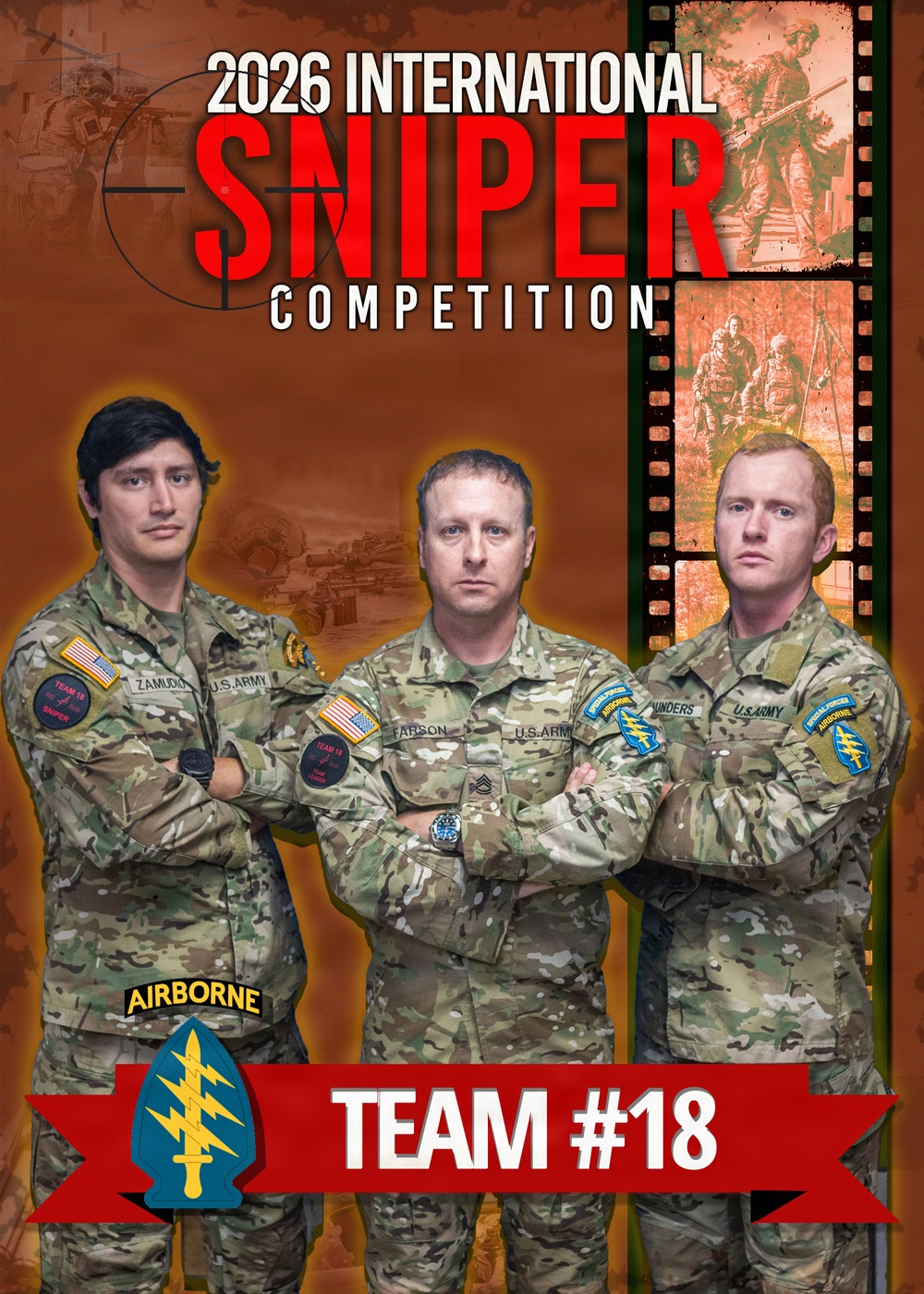2026 International Sniper Competition - Team Photos