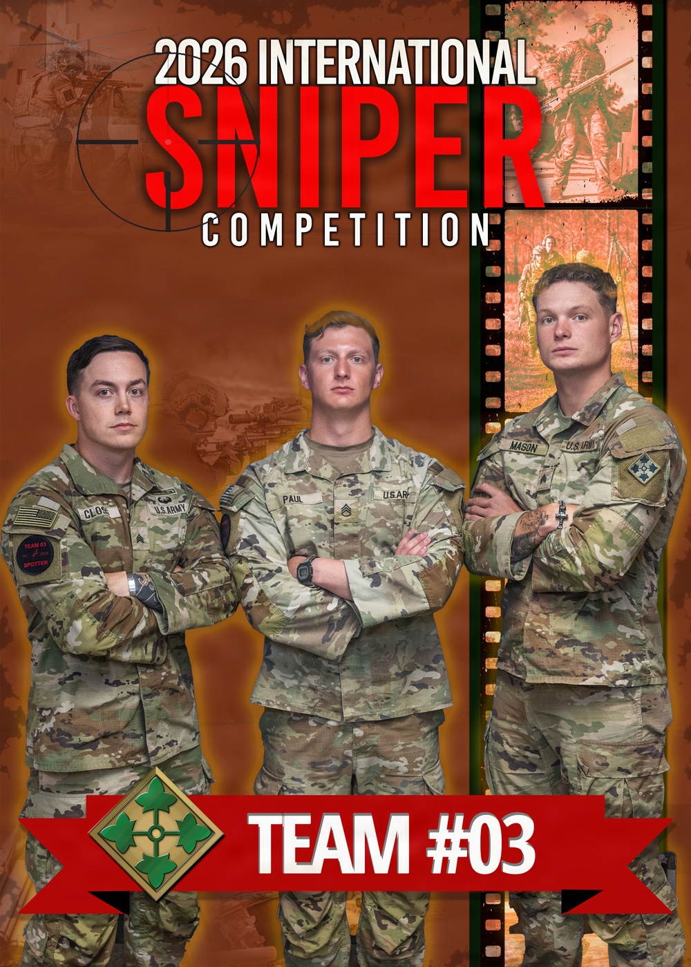 2026 International Sniper Competition - Team Photos
