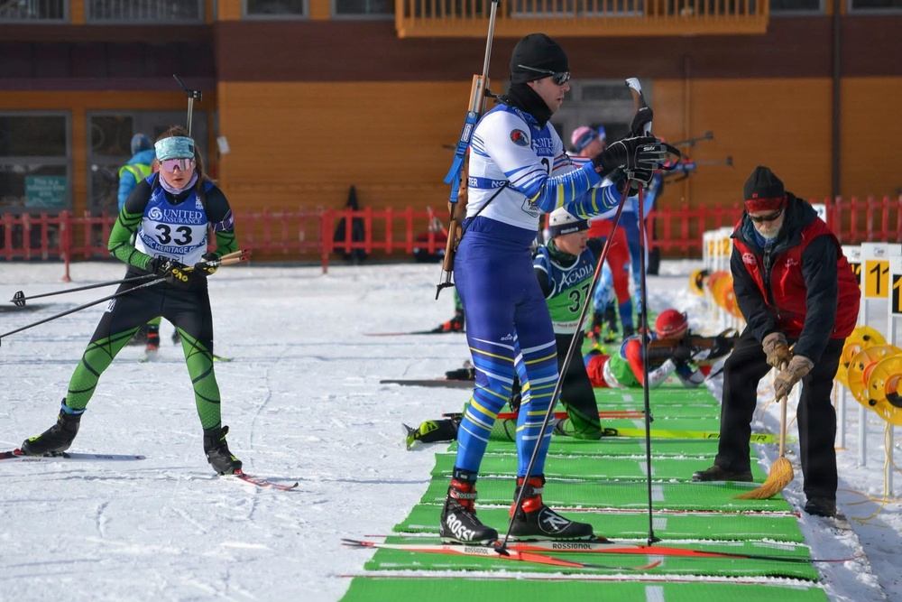 Michigan Guard Biathlon Team Competes in NGB Eastern Invitational