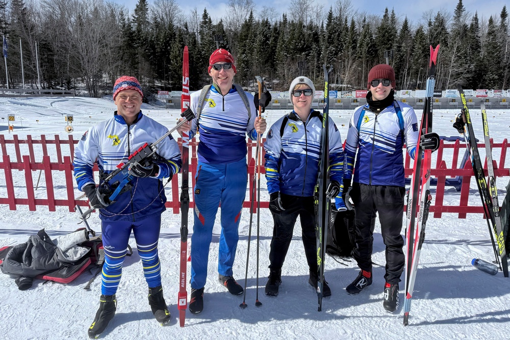 Michigan Guard Biathlon Team Competes in NGB Eastern Invitational