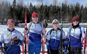 Michigan Guard Biathlon Team Competes in NGB Eastern Invitational