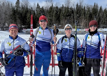 Michigan Guard Biathlon Team Competes in NGB Eastern Invitational
