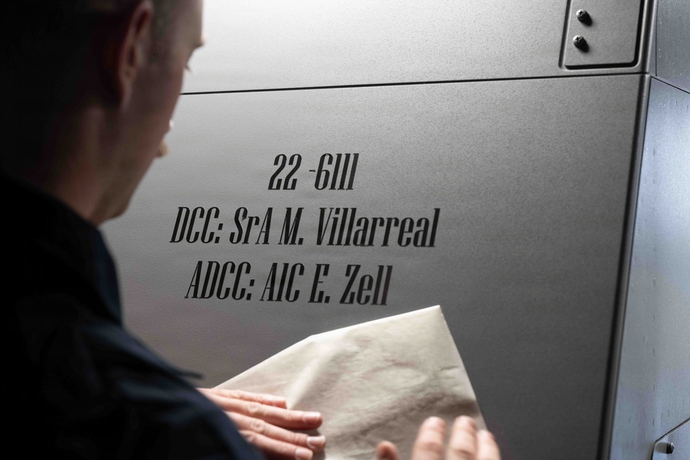 New KC-46A first Dedicated Crew Chiefs