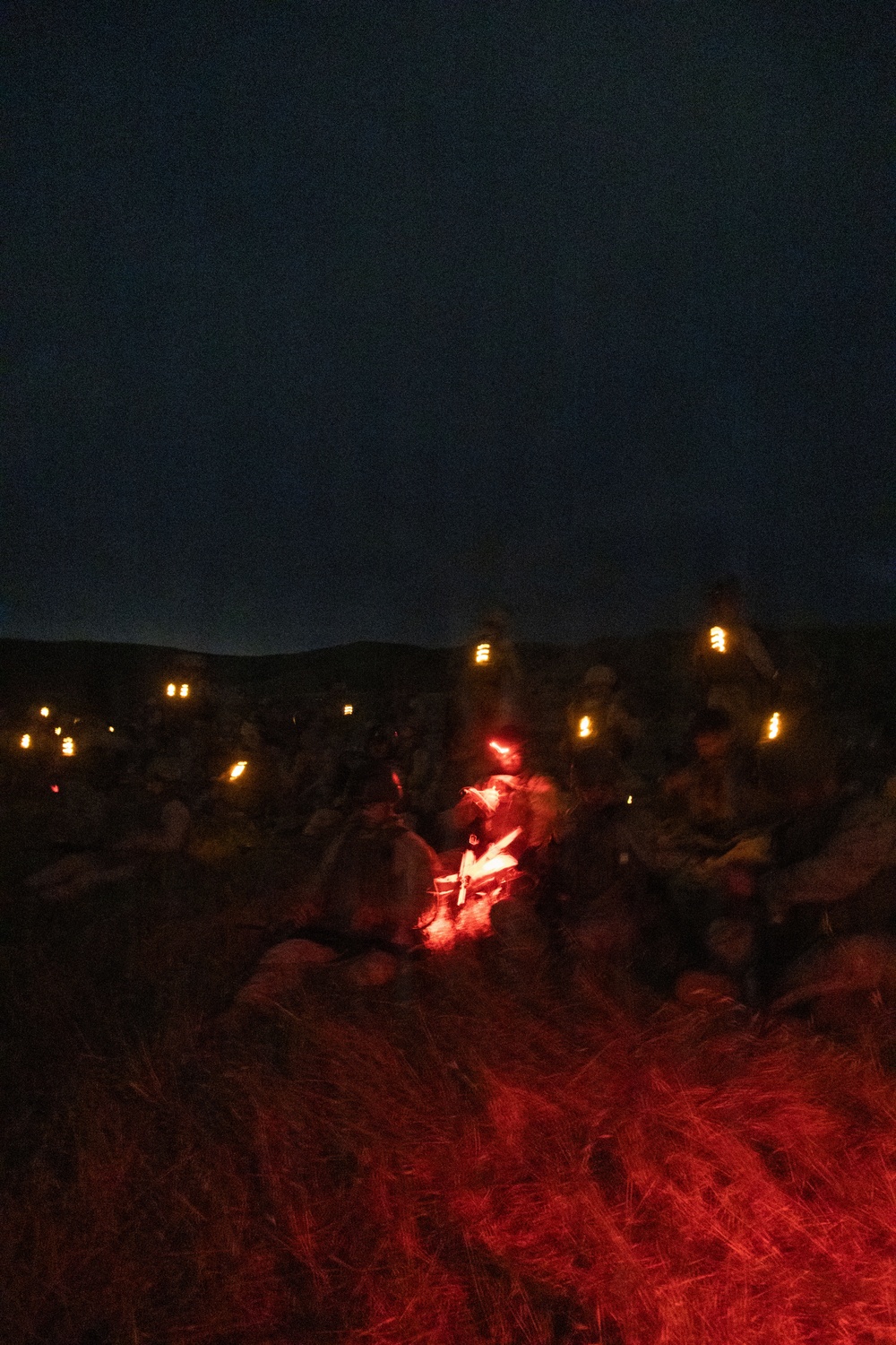 CLR-1 Marines participate in rifle qualification tables 3-6 range