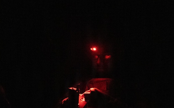 CLR-1 Marines participate in rifle qualification tables 3-6 range