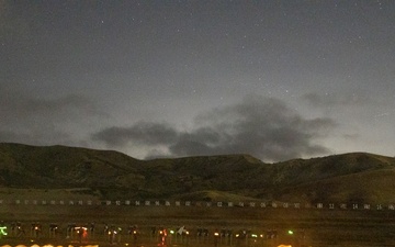 CLR-1 Marines participate in rifle qualification tables 3-6 range