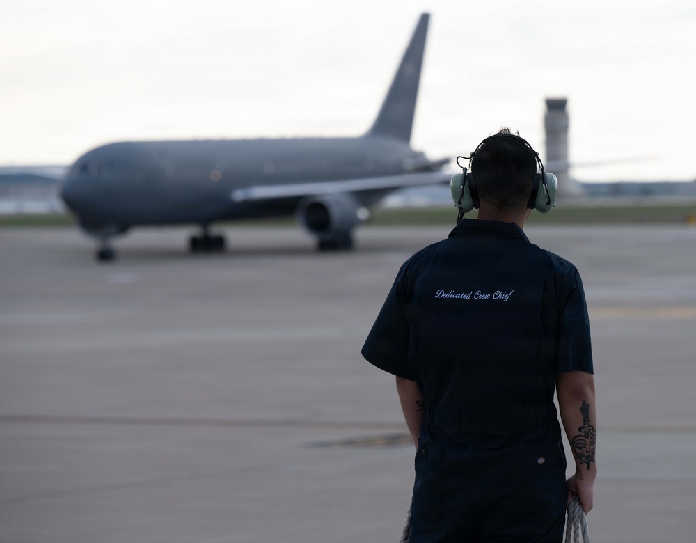 New KC-46A first Dedicated Crew Chiefs