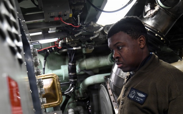 Delaware Transits Arctic Ocean