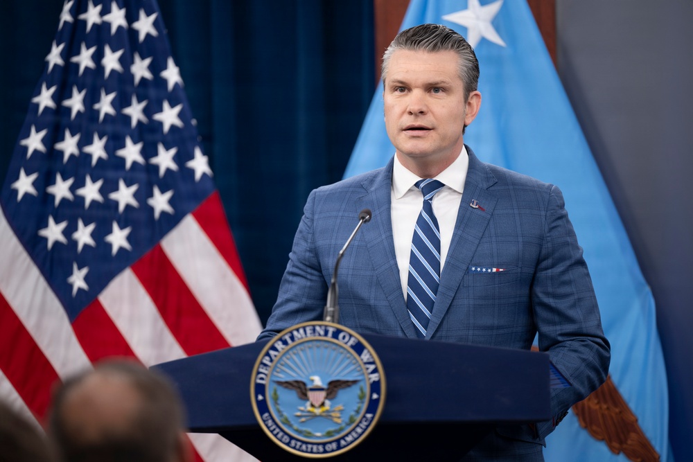SW, CJCS Conduct Pentagon Press Briefing
