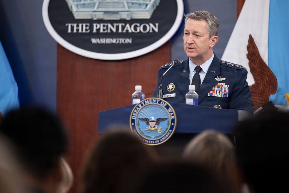 SW, CJCS Conduct Pentagon Press Briefing