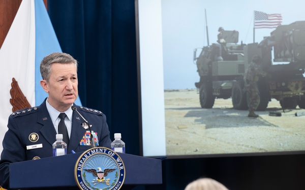 SW, CJCS Conduct Pentagon Press Briefing