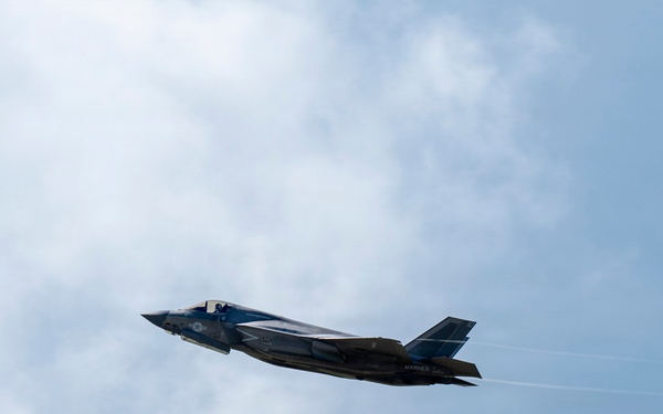 F-35B Lightning II take off from Puerto Rico