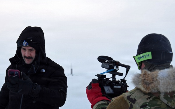 Delaware Visits North Pole