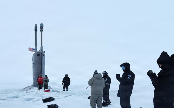 Delaware Visits North Pole