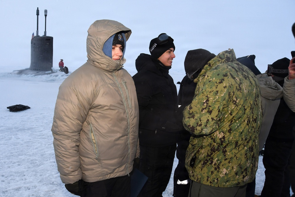 Delaware Visits North Pole