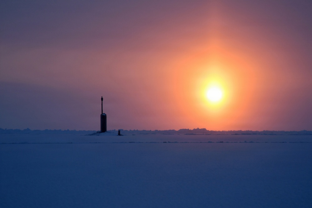 Santa Fe Visits North Pole