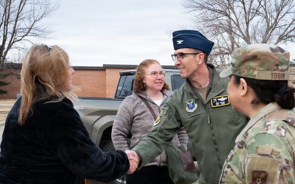 House Armed Services Committee professional staff members visit Minot Air Force Base