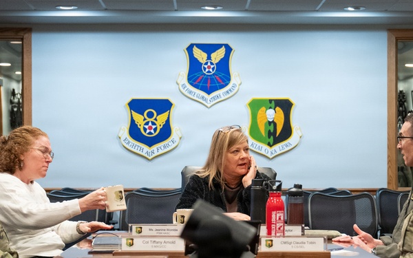 House Armed Services Committee professional staff members visit Minot Air Force Base